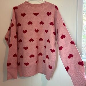 Adorable Heart Sweater